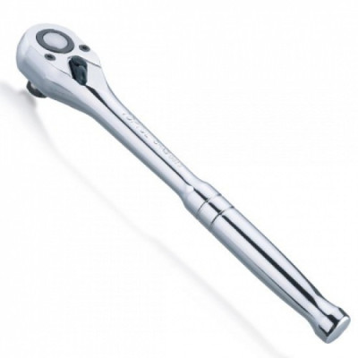 Тріскачка Toptul 1/4&quot; 72 зуби металева ручка (CHAM0813) Вінниця - фото 2