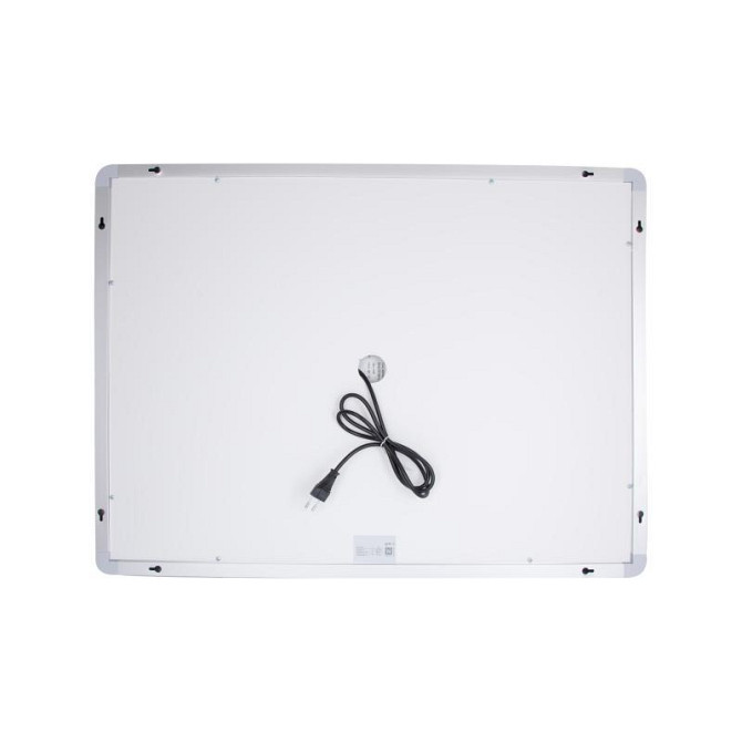 Дзеркало прямокутне сенсорне для ванни Qtap Mideya (MI2) 800х600 з LED-підсвіткою Touch, з антизапотіванням Харків - фото 5