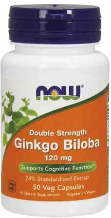 Гінкго білоба Now Foods Ginkgo Biloba120 мг 50 капс Київ