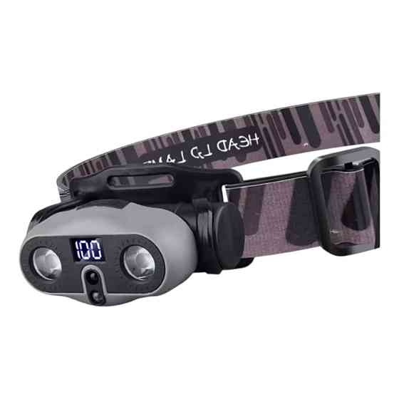 Налобний ліхтар Bailong PL-110L Type-C, Sensor Дніпро