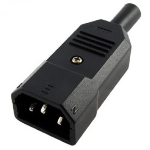 Штекер мережевий комп'ютерний на кабель Полтава - фото 1