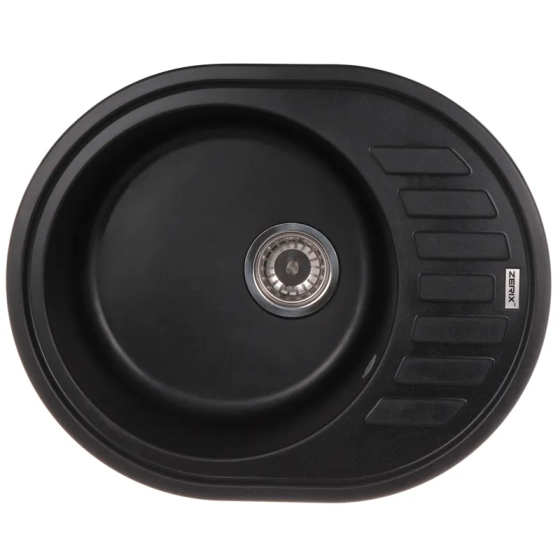 Мойка кухонная Zerix ZS-6250R-03 Черная (ZX4548) Киев