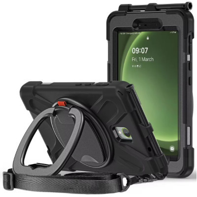 Чехол для планшета BeCover Heavy Duty Case With Stand Holder Samsung Galaxy Tab Active 5 SM-X306B 8" Black (710950) Винница - изображение 3