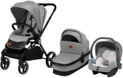 Детская коляска Lionelo Mika Grey Stone Głęboko Spacerowy + Fotelik Киев - изображение 1