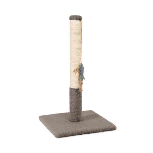 Кігтеточка Природа ДО1 стовпчик для котів бежевий 36х36х67 см Київ