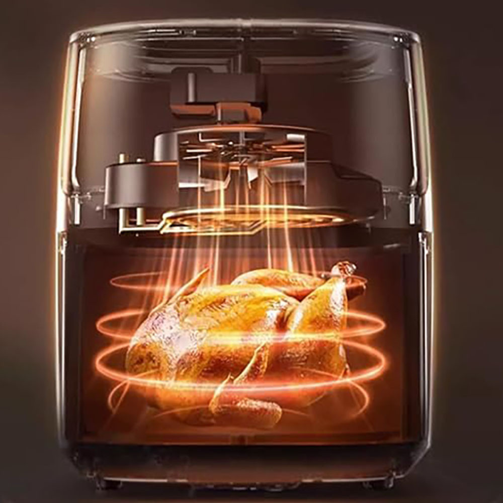 Аэрофритюрница безмасляная 7л, 2400Вт, Silver Crest / Фритюрница без масла / Сенсорная мультипечь / Аэрогриль Киев - изображение 8