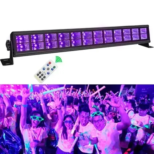 Світлодіодна УФ панель 24LED 72Вт - професійне освітлення з DMX512 Київ - фото 1