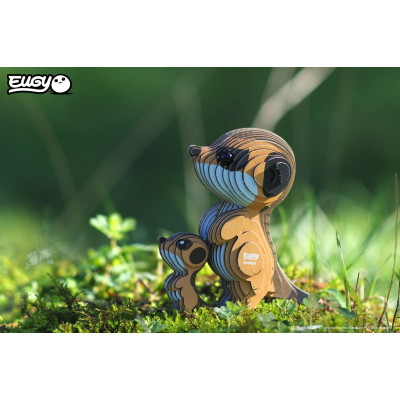 Пазл Eugy 3D Зоопарк Сурикат (XEG-046) Вінниця - фото 4