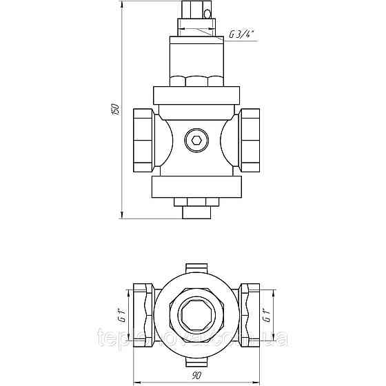 Редуктор ITAP 1″ RINOX 143 Черновцы