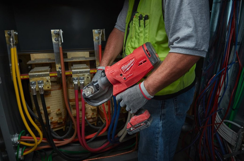 Обжимник гидравлический аккумуляторный для кабелей MILWAUKEE, M18 HCCT109/42-522C (+ЗУ,1ак.Х2Ач,1ак.Х5Аг,кейс) Одесса - изображение 5