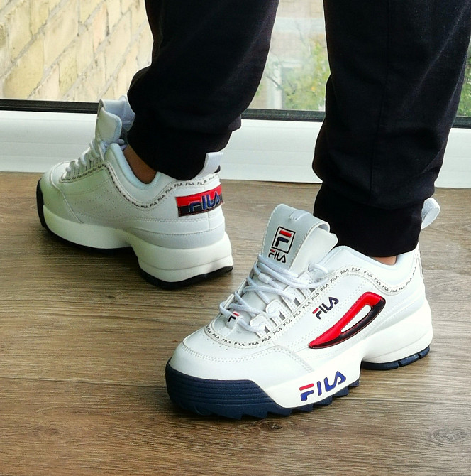 Кроссовки FILA Disruptor Белые Женские Кожаные Фила (размеры: 36,37,38,39,40) Видео Обзор Днепр - изображение 5