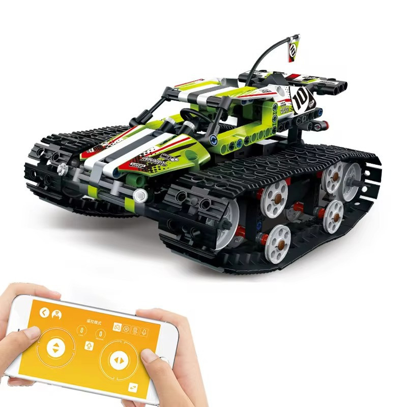 Конструктор гоночна машина на гусеничному ходу на дистанційному керуванні на 415 деталей Кам'янець-Подільський - фото 3