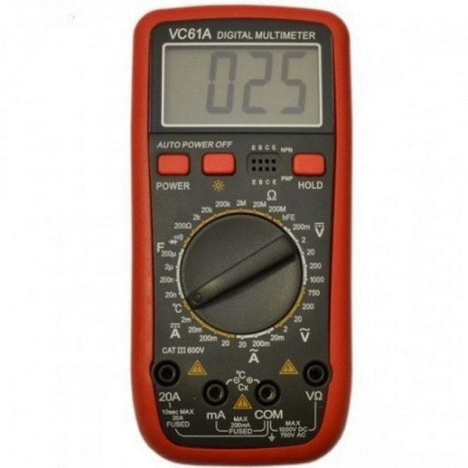 Мультиметр Digital UT61A 1017 Київ - фото 2