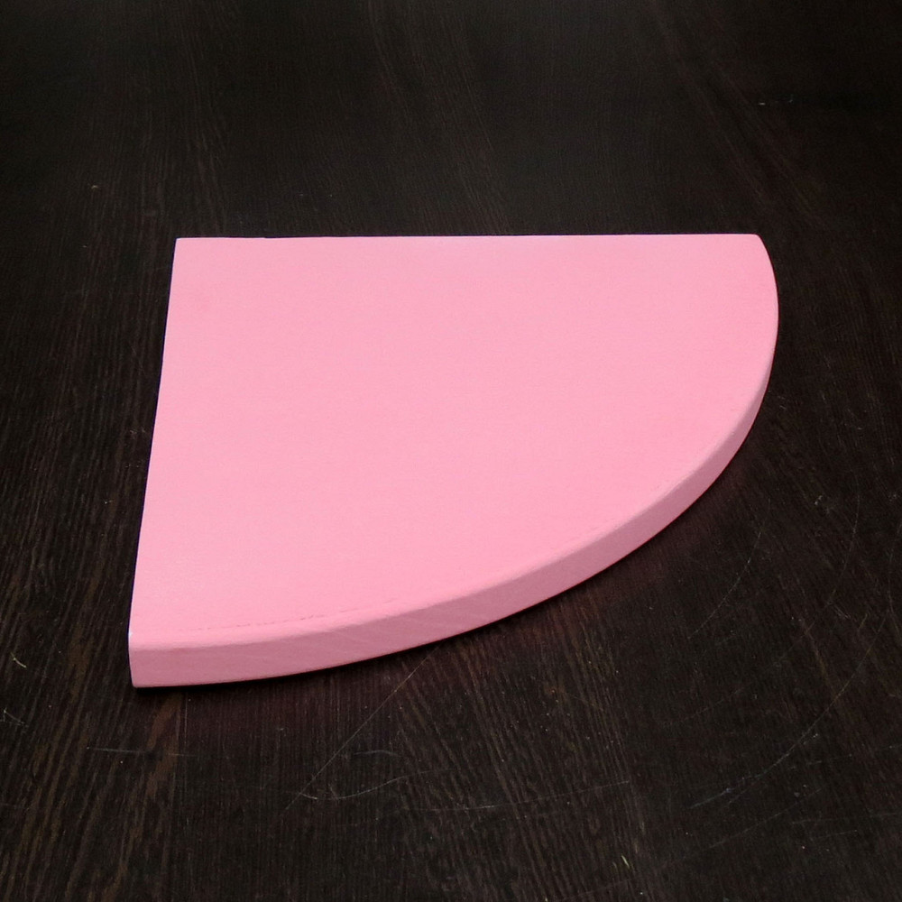 Угловая настенная полка 