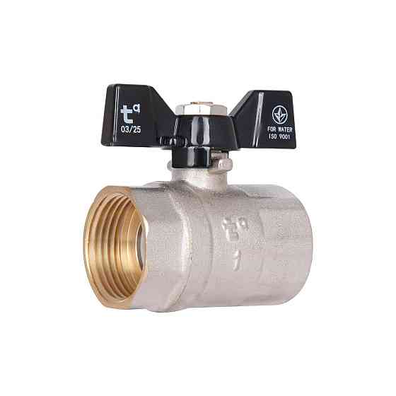 Кран кульовий Thermo Alliance Base 1" ВР для води (метелик) SD602W25 Київ