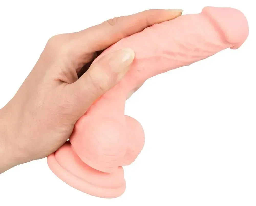 Фалоімітатор на присосці УЛЮБЛЕНЕЦЬ (18 см) Sex Aura Київ - фото 4