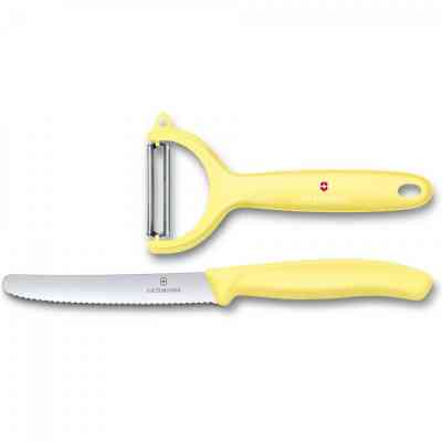 Набір ножів Victorinox SwissClassic Paring Set Tomato and Kiwi Yellow (6.7116.23L82) Вінниця