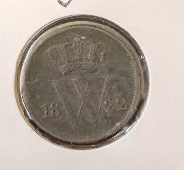 Голландія/Нідерланди 1цент 1822 монета Полтава - фото 1