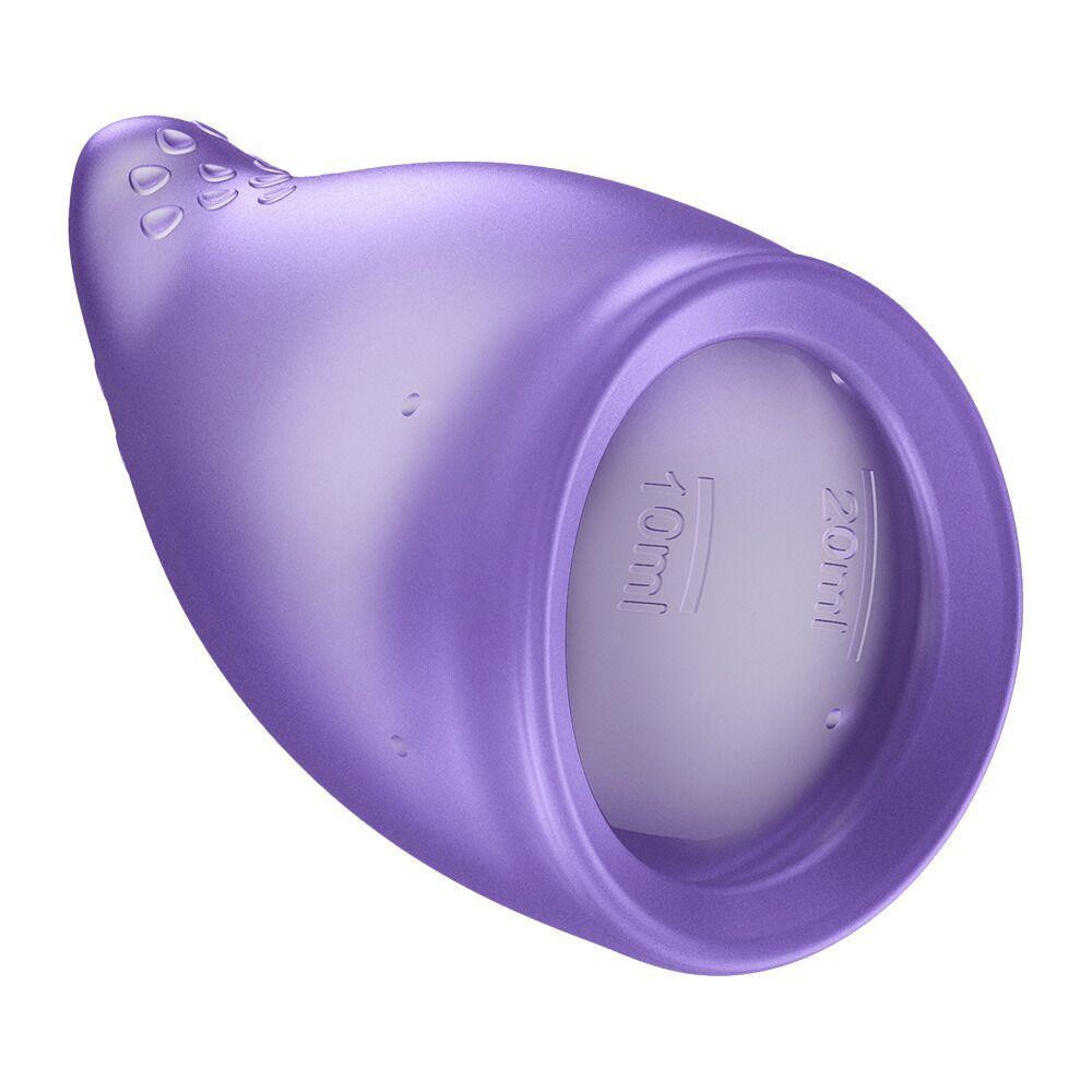 Менструальная чаша Fun Factory FUN CUP SIZE A Black Currant, многоразовая, диаметр 4 см, объем 20 мл Sex Aura Киев - изображение 2