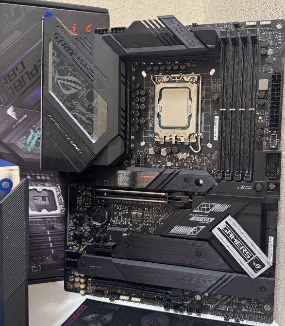 Топ комплект i9 12900K, Strix Z690 мвтеринська плата, процесор. Київ - фото 2