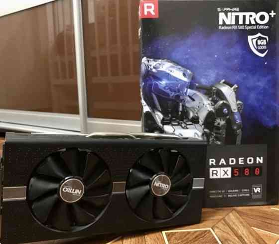 Відеокарта RX580 8Gb. Sapphire Nitro Київ