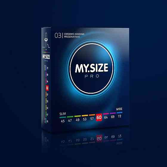 Презервативы – My.Size Pro 60, 3 шт. Sex Aura Киев