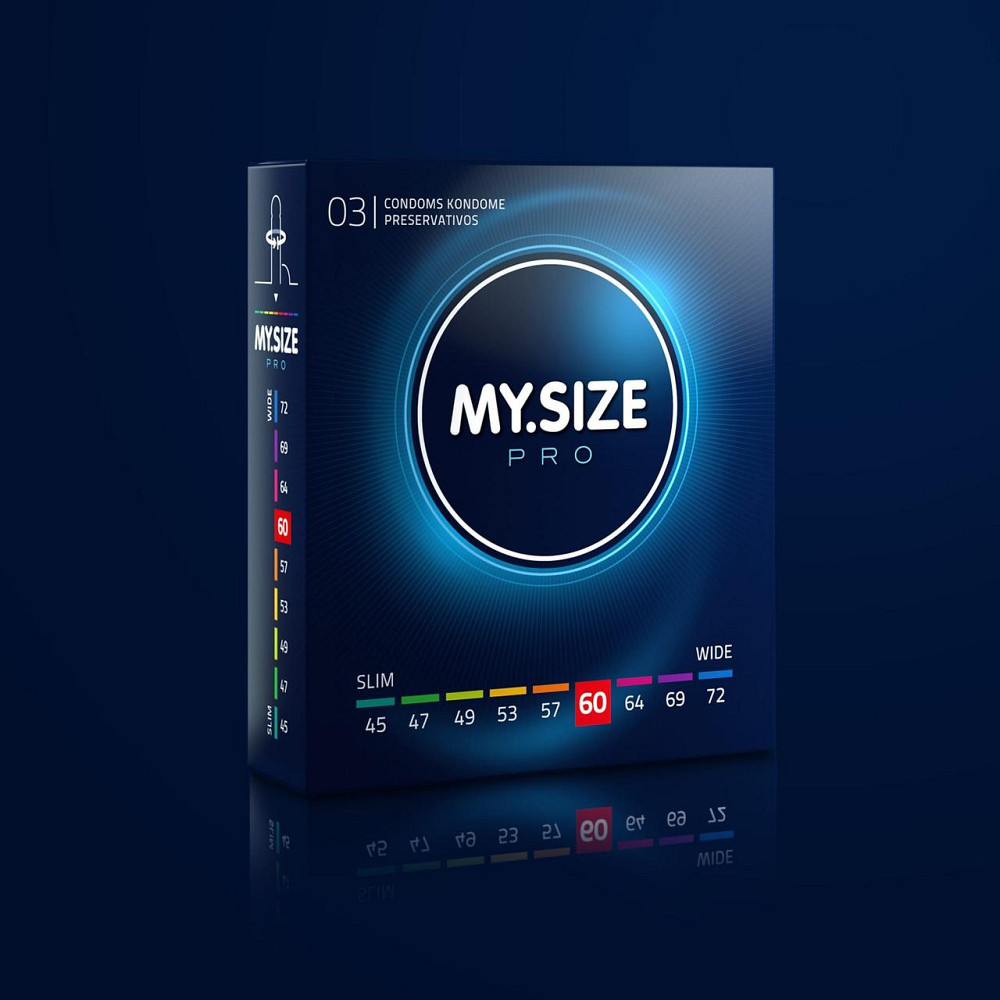 Презервативы – My.Size Pro 60, 3 шт. Sex Aura Киев - изображение 1