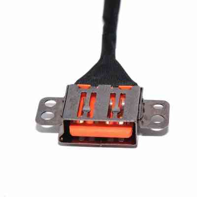 Разъем питания ноутбука с кабелем Lenovo PJ862 (bevel USB), 5-pin, 9 см (A49087) Винница