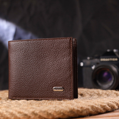 Кошелек Canpellini Из натуральной кожи Флотар Коричневый (21586) Винница - изображение 10