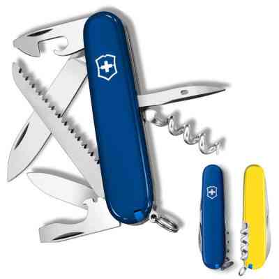 Ніж Victorinox Camper Ukraine 91 мм Синьо-жовтий (1.3613.2.8) Вінниця