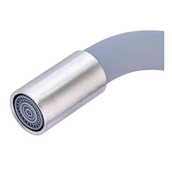 Вилив для змішувача SUS-011 Reflector Gray з нерж. сталі SUS304    ( CH0342 ) 37101 Харків