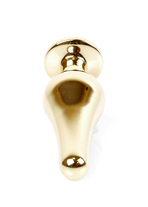 Анальная пробка Jawellery Gold BUTT PLUG-Green Sex Aura Киев - изображение 4