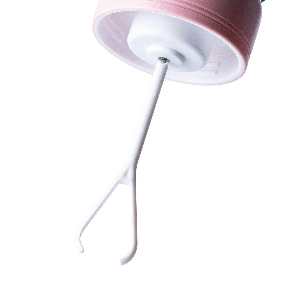 Пляшка-шейкером для води 380 мл з ручкою Рожевий HPLN011 Коломия - фото 4