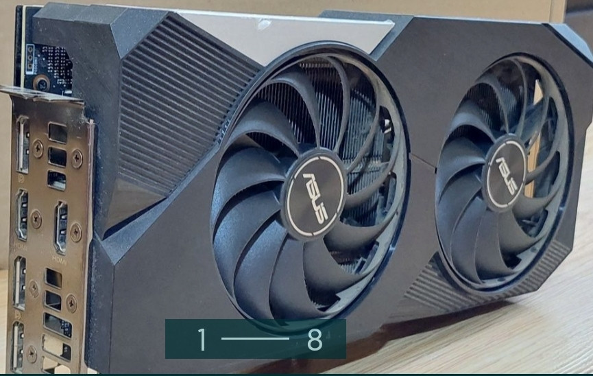 Відеокарта ASUS GeForce RTX 3060 Ti Dual OC 8192MB Київ - фото 8