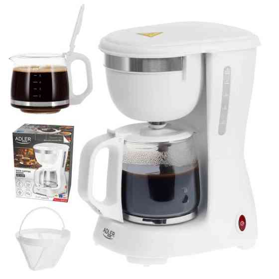 Кофеварка крапельна Adler AD 4383 white 1.5Л 900 Вт HV-82 Івано-Франківськ