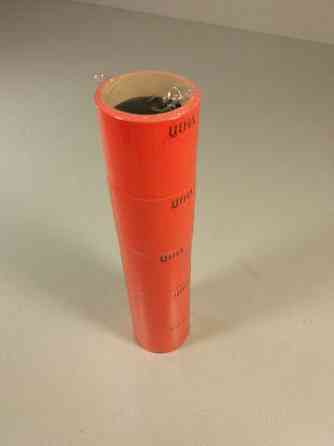 Паперовий цінник великий Червоний (р30*40мм) 3,5 м (5 шт) Харків