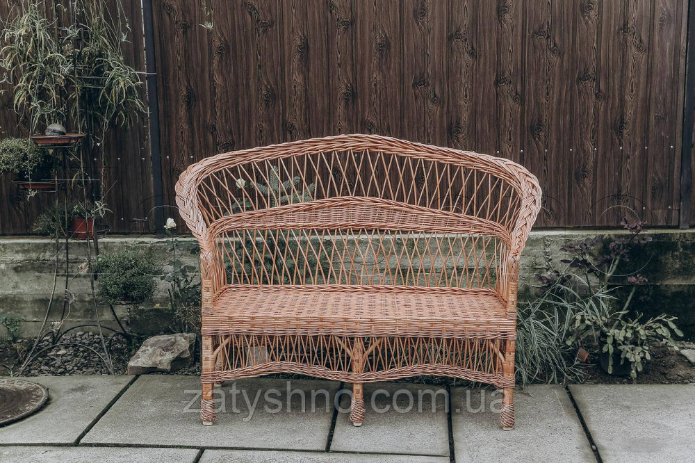 Диван плетений зі зручною спинкою Київ - фото 3