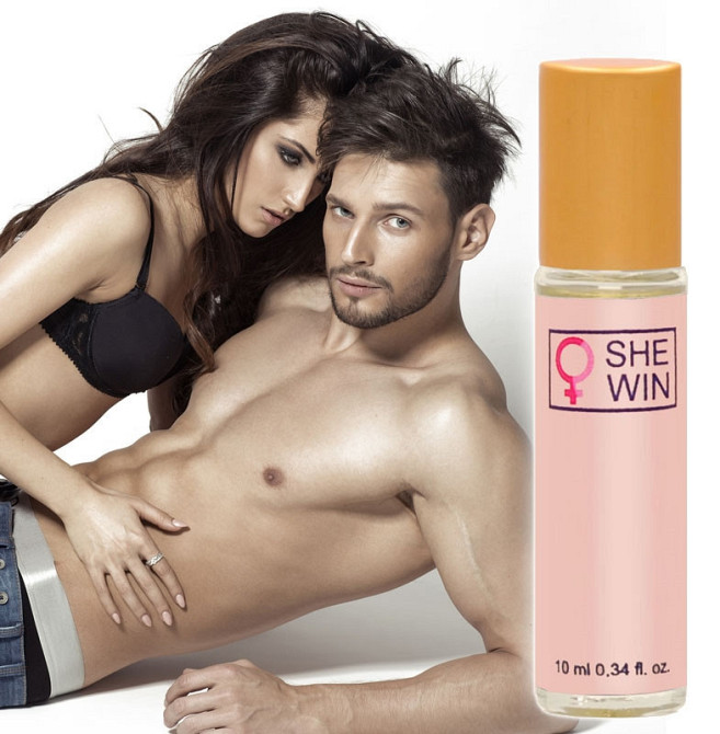 Духи з феромонами для жінок SHE WIN roll-on DZ, 10 ml Sex Aura Київ - фото 3