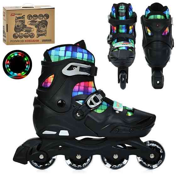 Дитячі розсувні ролики A4159-L-B, розмір 39-42 Вінниця