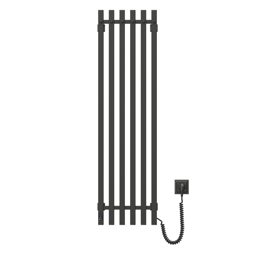 Рушникосушка електрична Navin Levante 330х1200 Sensor чорний муар П/П Київ - фото 2