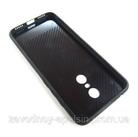 Xiaomi Redmi 5 plus 5+ скляний чохол чорний Одеса - фото 2