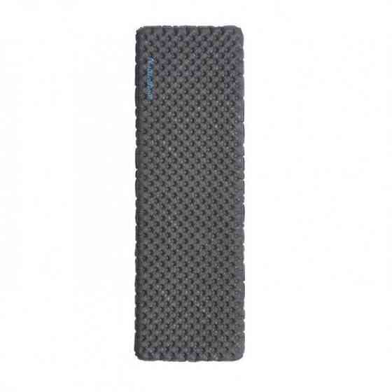 Матрац надувний надлегкий Naturehike CNH22DZ018 з мішком для надування прямокутний 183 см (Чорний) Вінниця