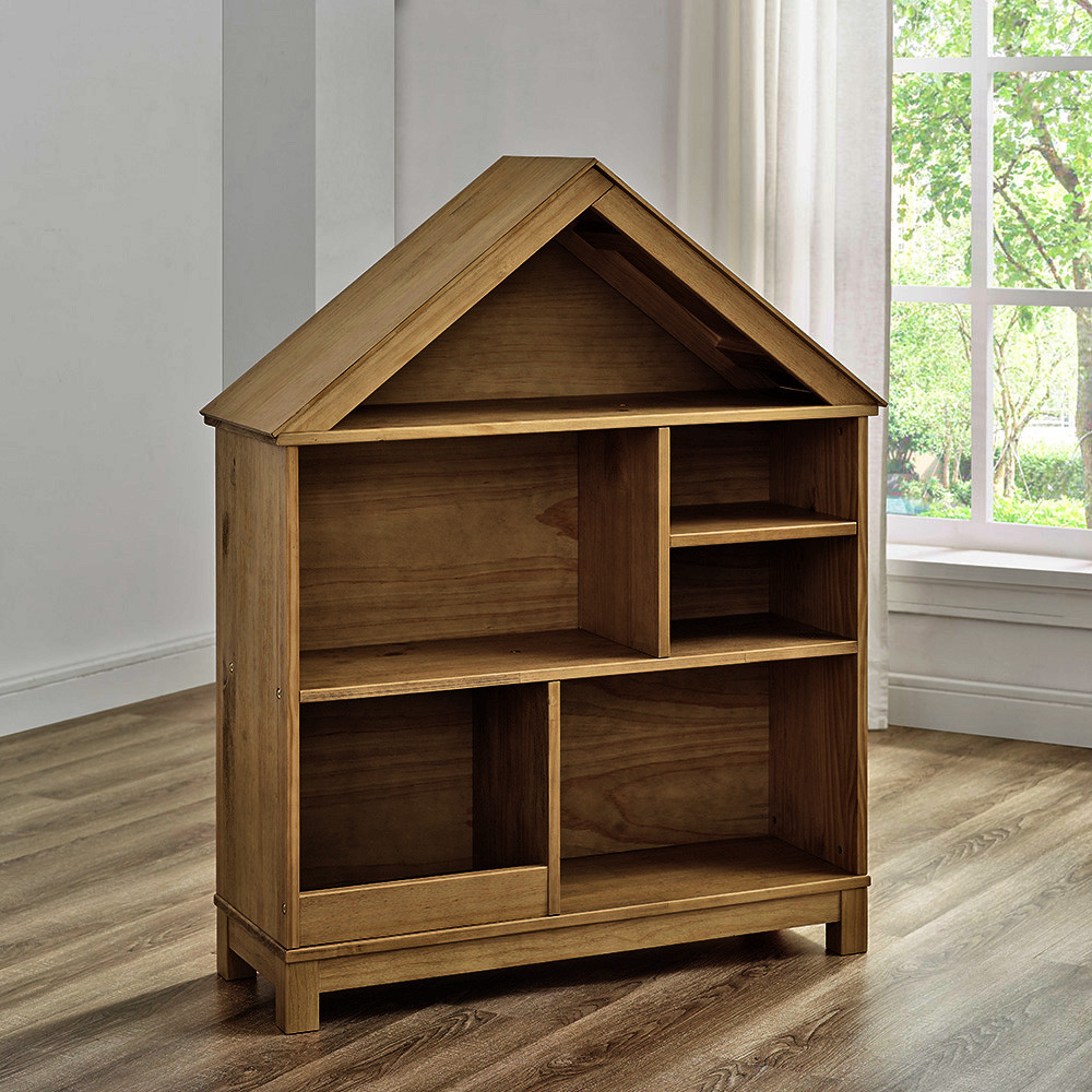 Книжковий стелаж "Крісті" капучино Миколаїв - фото 1