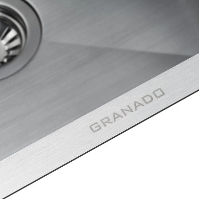 Мийка кухонна GRANADO Under top L STEEL S304 (GS09304) Вінниця - фото 5