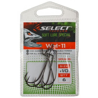 Крючок Select WH-11 1/0 (6 шт/уп) (1870.50.95) Вінниця - фото 2
