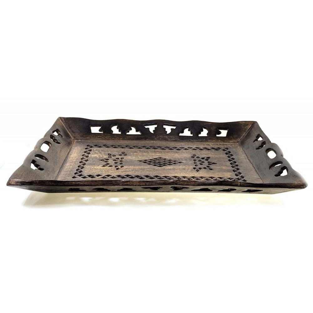 Піднос різьблений з мангового дерева Київ - фото 2