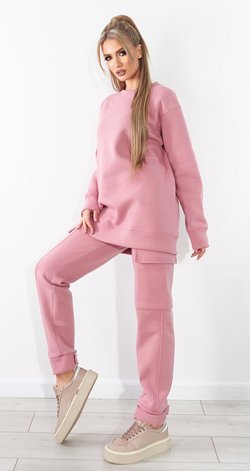 Теплий костюм на флісі з великими кишенями (46) Київ - фото 1