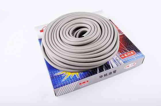 Паливний шланг Ø4mm, 20 метрів (гумовий, сірий) Київ