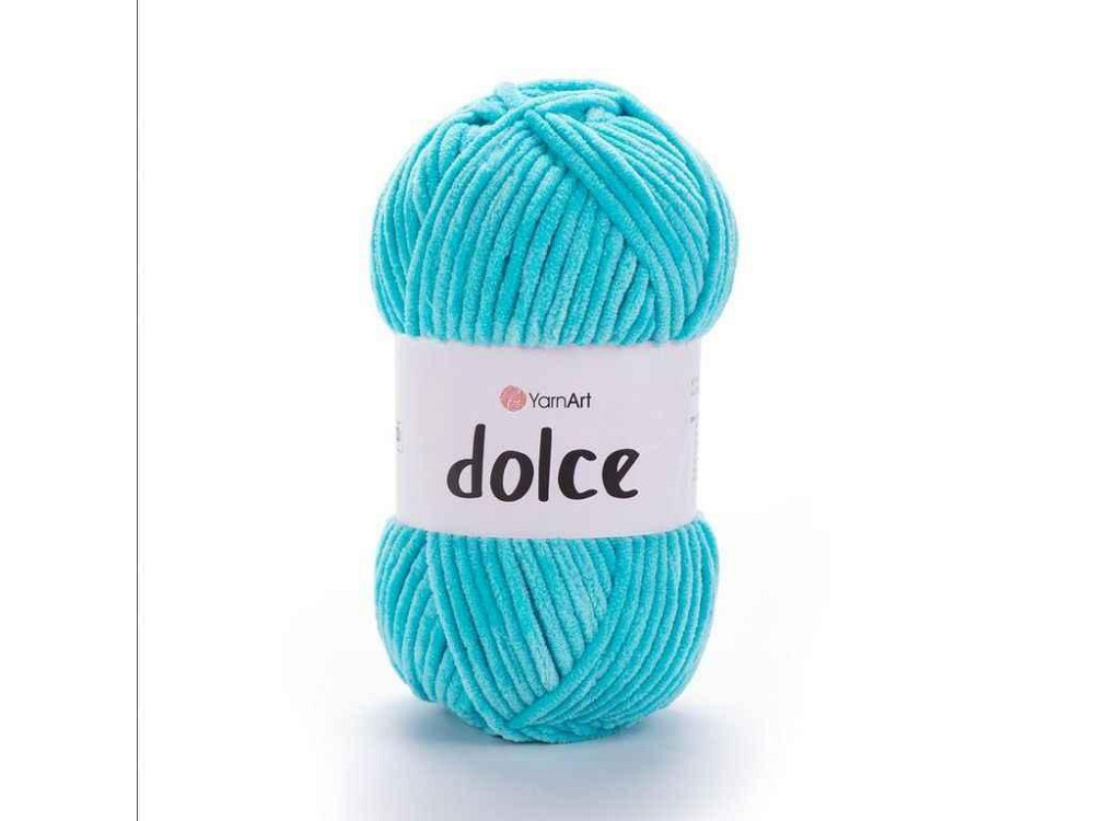 Пряжа Dolce бірюзовий 100% мікрополіестр 120м 100г 5шт/уп 746 ТМ YarnArt Київ - фото 1