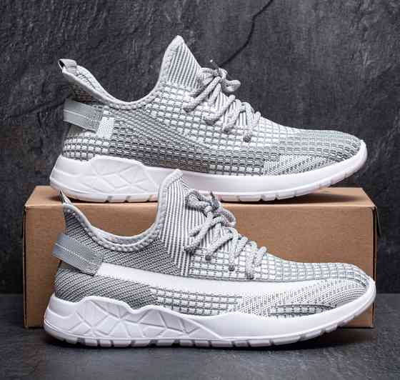 Кросівки Чоловічі Сірі Тканинні Boost Пінка (розміри: 41) - 62-5 Дніпро